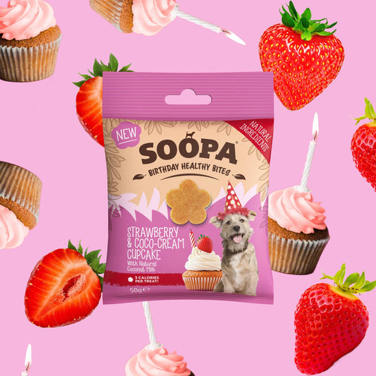 SOOPA - Strawberry & Coco-Cream Cupcake