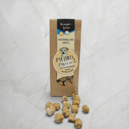 Knusperbällchen Karotte Hundekekse