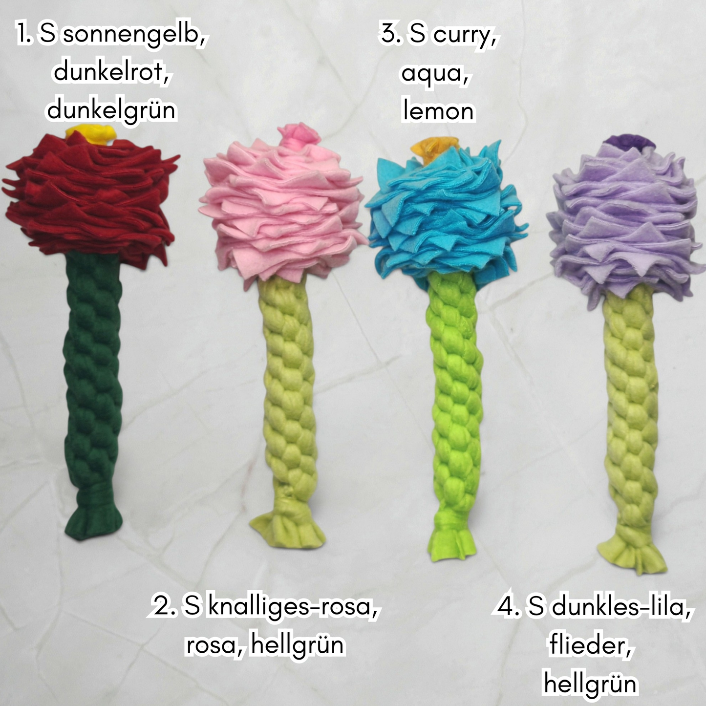 Sofortkauf kleine Schnüffelblüte mit Zergel (Größe S)