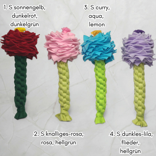 Sofortkauf kleine Schnüffelblüte mit Zergel (Größe S)